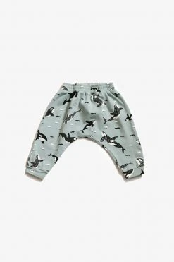 North Of West Sale Baby's Orcas Harem Pants - Sea Mist
