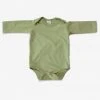 North Of West Sale Baby's Long Sleeve Onesie - Moss