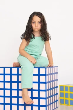 North Of West Sale Kids' Play Overalls - Seafoam 13 North Of West Sale Kids' Play Overalls - Seafoam