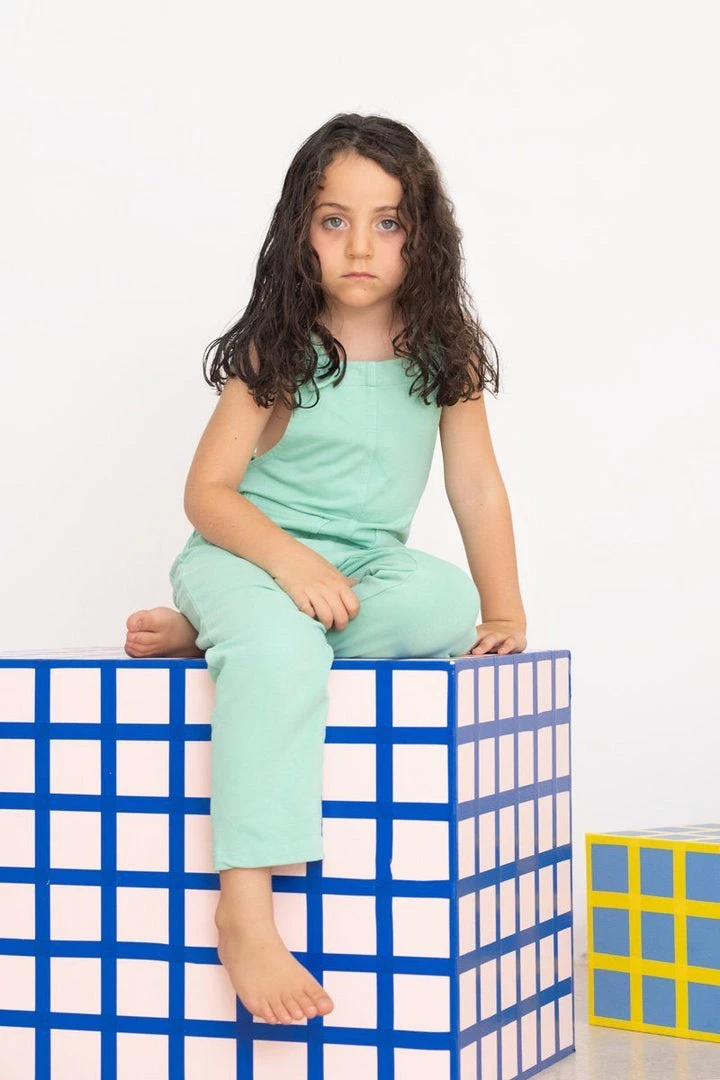 North Of West Sale Kids' Play Overalls - Seafoam 8 North Of West Sale Kids' Play Overalls - Seafoam