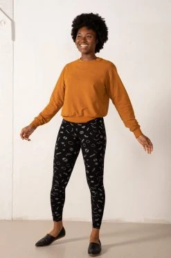 North Of West Best Sellers Sammy Legging - Black Squiggles