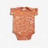 North Of West Kids' Snake Rainbow Onesie - Sunset