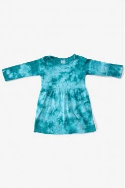 North Of West Kids' Tie Dye Long Sleeve Dress - Atlantic Sale