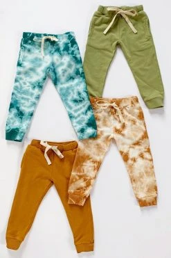 North Of West Kids' Tie Dye Jogger - Amber