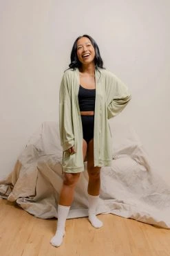 Mary Young Best Sellers Oli Bamboo Robe