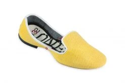 ONE432 Shoes Women's Recycled Jutti Loafer - Basant Yellow