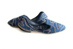 ONE432 Women's Camou Recycled Jutti Loafer - Denim