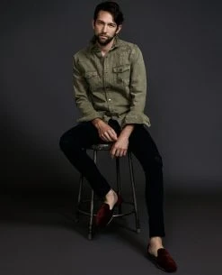 ONE432 Men's Nawab Jutti Loafer - Scarlet 13 ONE432 Men's Nawab Jutti Loafer - Scarlet