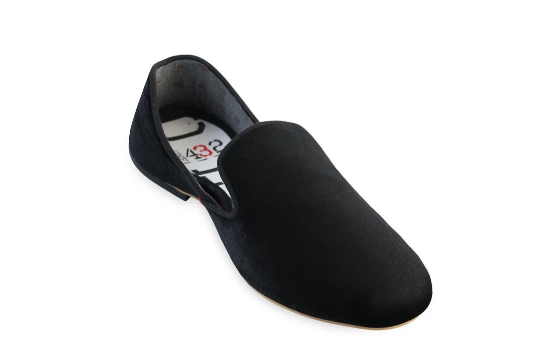 ONE432 Men's Nawab Jutti Loafers - Kalla 4 ONE432 Men's Nawab Jutti Loafers - Kalla