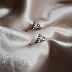 Iron Oxide Opal Halo Stacker Ring 11 Iron Oxide Opal Halo Stacker Ring