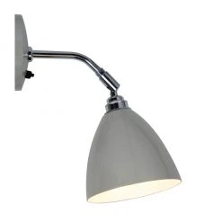 Ameico Lighting Task Short Wall Light - Putty Gray