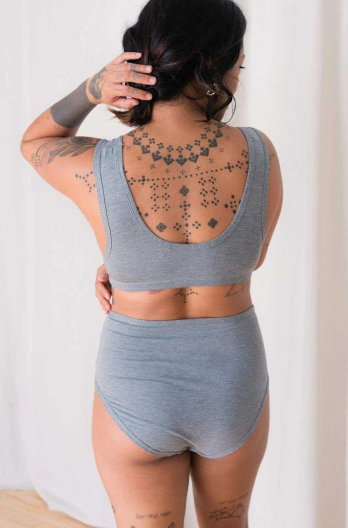 Mary Young Sustainable Materials Orly Bamboo High Brief Underwear 8 Mary Young Sustainable Materials Orly Bamboo High Brief Underwear