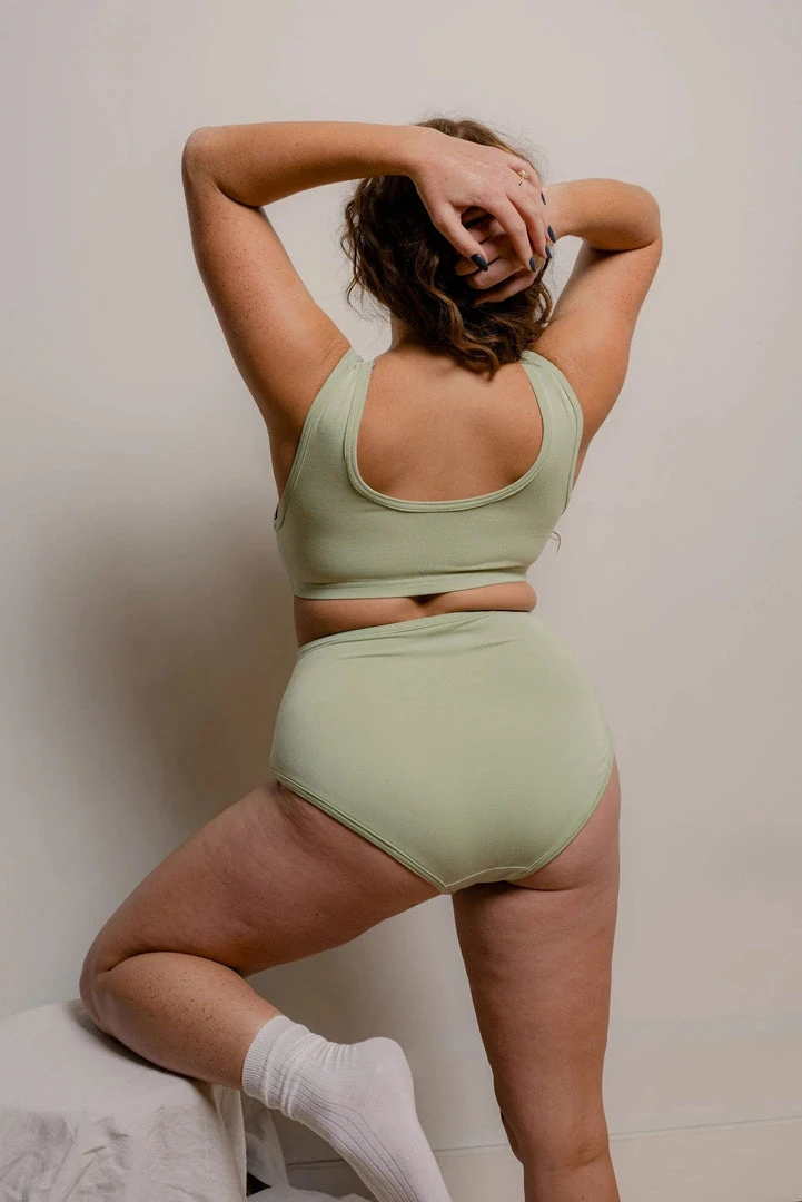 Mary Young Sustainable Materials Orly Bamboo High Brief Underwear 3 Mary Young Sustainable Materials Orly Bamboo High Brief Underwear