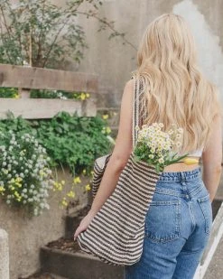 Will & Atlas Paris Striped Oversized Tote - Black + White Best Sellers 9 Will & Atlas Paris Striped Oversized Tote - Black + White Best Sellers