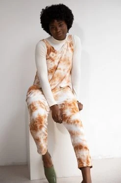 North Of West Parker Tie Dye Jumpsuit - Amber Sale