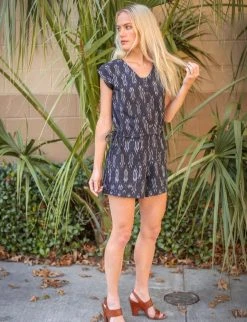 Passion Lilie Bree Ikat Jumpsuit Clothing