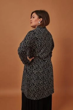 Passion Lilie Brooklyn Long Fleece Cardigan Clothing