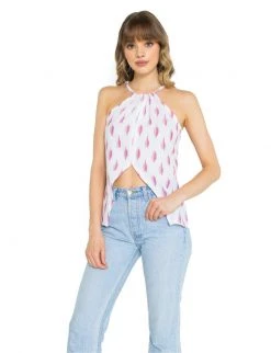 Passion Lilie Ella Ikat Top Clothing