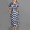 Passion Lilie Clothing Graycie Ikat Wrap Dress 2 Passion Lilie Clothing Graycie Ikat Wrap Dress