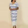 Passion Lilie Neoma Blue Kaftan 2 Passion Lilie Neoma Blue Kaftan