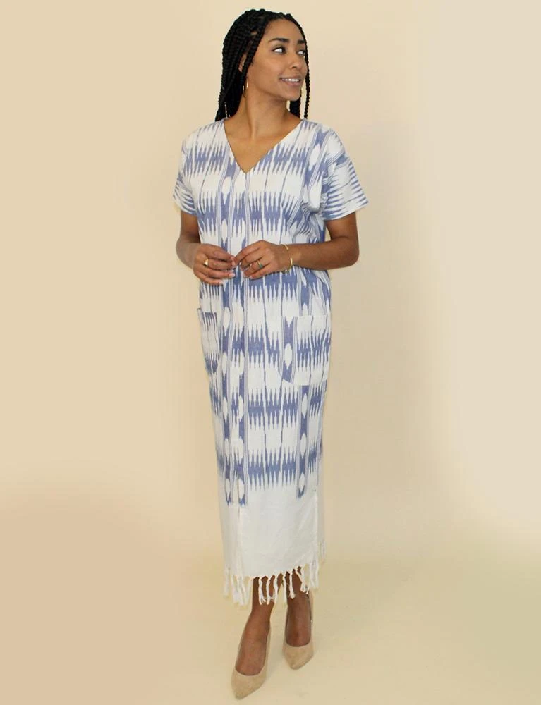 Passion Lilie Neoma Blue Kaftan 3 Passion Lilie Neoma Blue Kaftan