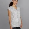 Passion Lilie Timeless Button-Up Shirt - Gray