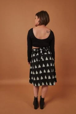 Passion Lilie Clothing Triangles Midi Skirt