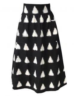 Passion Lilie Clothing Triangles Midi Skirt