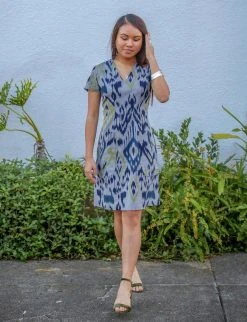 Passion Lilie Clothing Veronica Ikat Dress