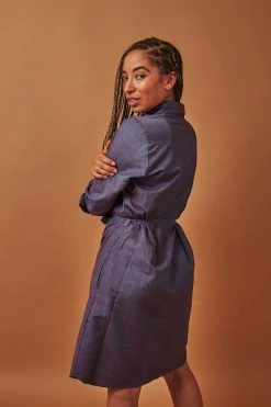 Passion Lilie Viola Button Dress