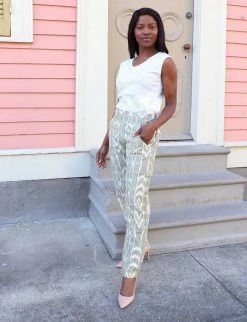 Passion Lilie Willow Ikat Pants Clothing