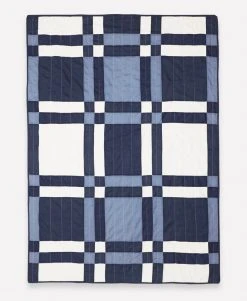 Anchal Patchwork Plaid Quilt Throw