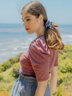 Valani Pauline Hemp Knit Puff Top 28 Valani Pauline Hemp Knit Puff Top