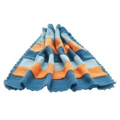 Pebble Baby Blanket - Petrol Blue Throw Blankets