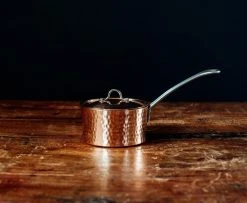 Sertodo Copper Home Goods Petite French Recycled Copper Butter Pot 9 Sertodo Copper Home Goods Petite French Recycled Copper Butter Pot
