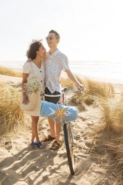 Caminito Pez Azul Upcycled Blanket