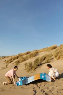 Caminito Pez Azul Upcycled Blanket