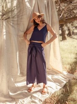 Valani Clothing Phalla Tencel Pants - Eclipse