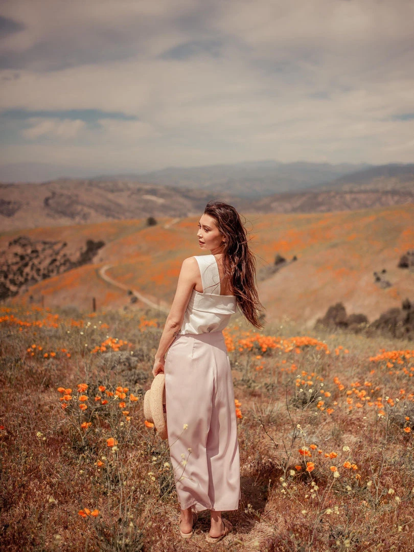 Valani Phalla Tencel Pants - Pale Lilac 5 Valani Phalla Tencel Pants - Pale Lilac