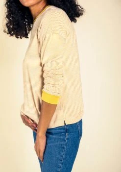 Poplinen Billie Bamboo Stripe Tee