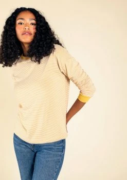 Poplinen Billie Bamboo Stripe Tee