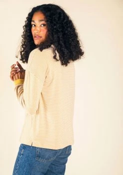 Poplinen Billie Bamboo Stripe Tee