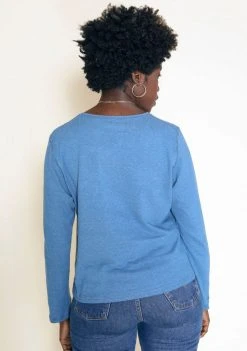 Poplinen Clothing Goldie Hemp Long Sleeve Tee