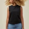 Poplinen Recy Muscle Tank - Black Best Sellers 2 Poplinen Recy Muscle Tank - Black Best Sellers