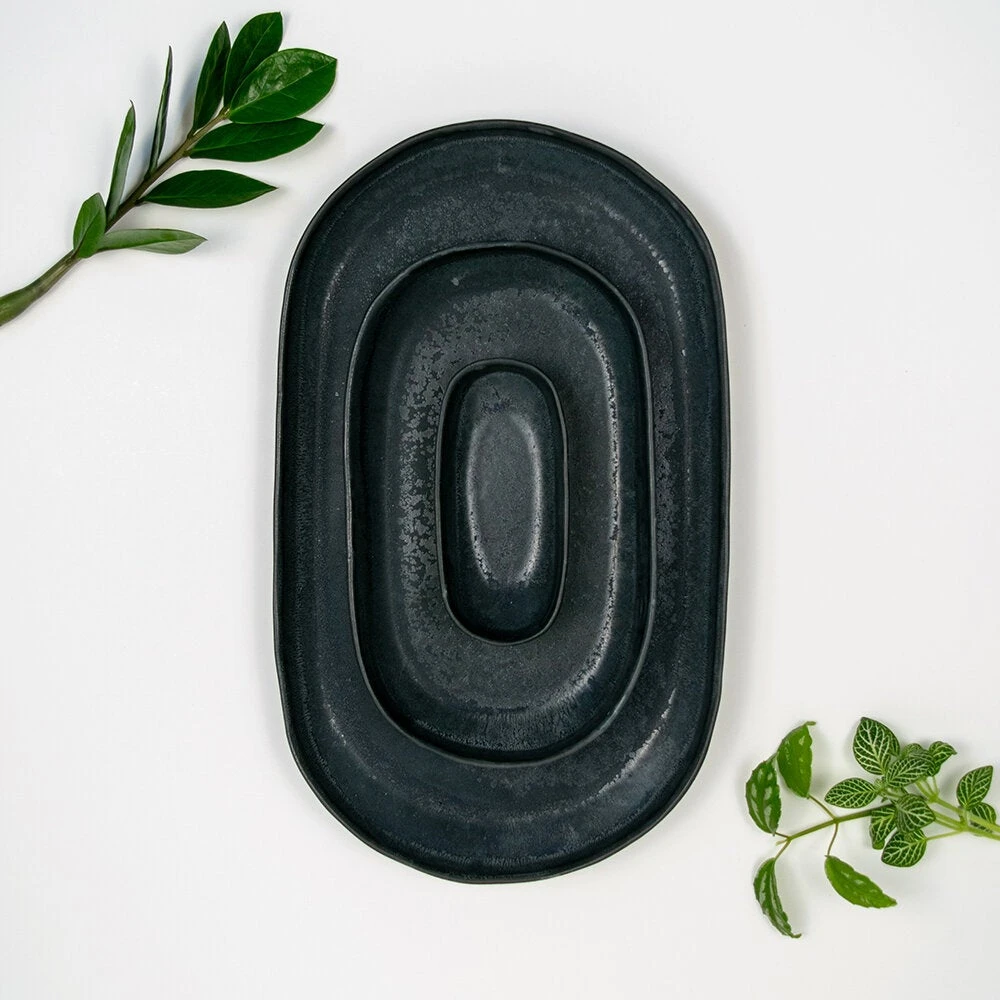 Lauren HB Studio Porcelain Oval Trays 3 Lauren HB Studio Porcelain Oval Trays