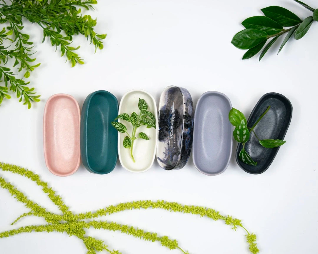 Lauren HB Studio Porcelain Oval Trays 10 Lauren HB Studio Porcelain Oval Trays