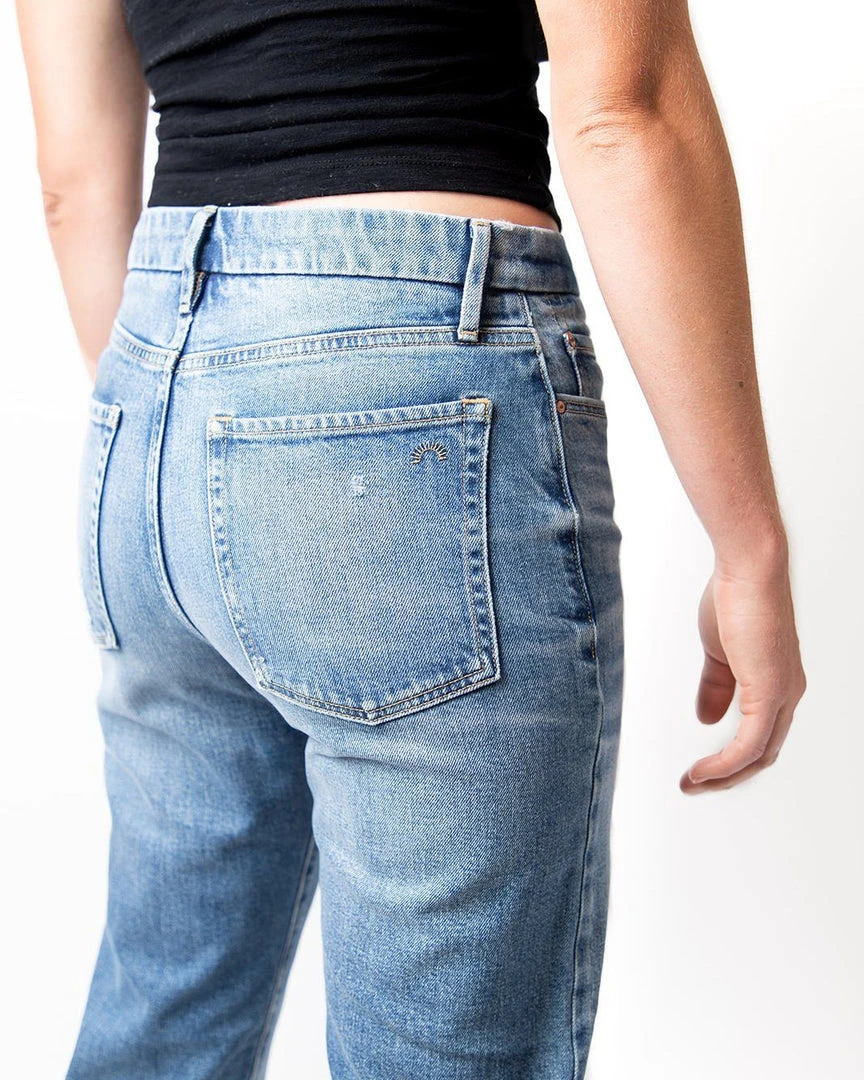 Porter Blue Rebel High Rise Straight Jean - Mabel Best Sellers 6 Porter Blue Rebel High Rise Straight Jean - Mabel Best Sellers