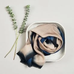 Studio Variously Prussian Cashmere Scarf