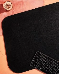 Slash Objects R2 Recycled Rubber Deskmat - Black Home Goods