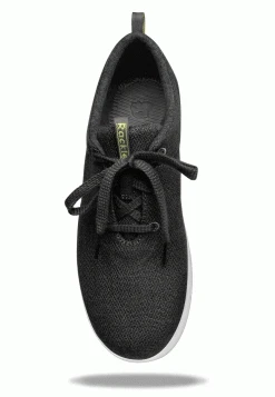 Rackle Shoes Men's Alex Hemp Sneakers - Midnight Black